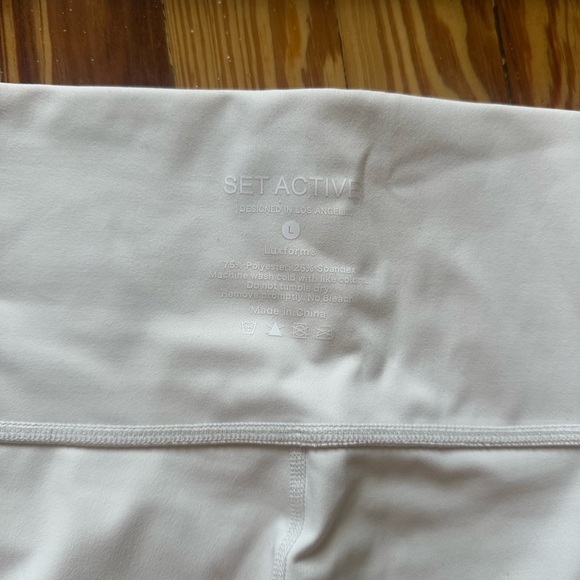 SET ACTIVE white set - Picture 2 of 2